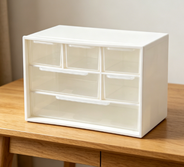 Mini 6-Drawer Transparent Box — Craft Room Organization